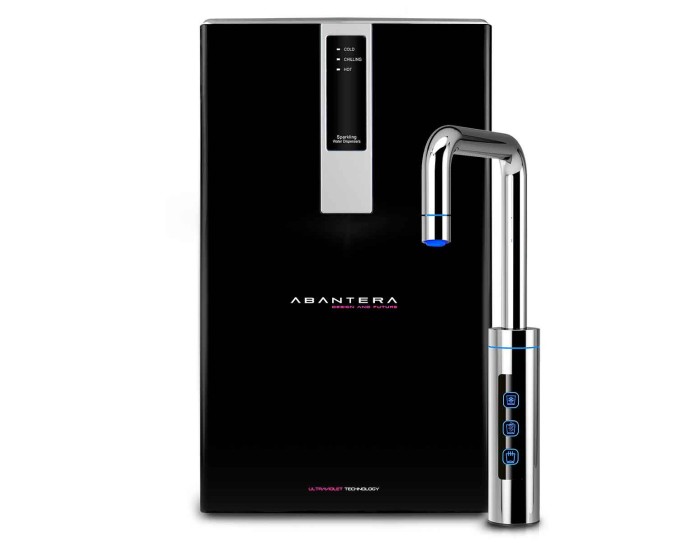 Purificateur d'eau noir